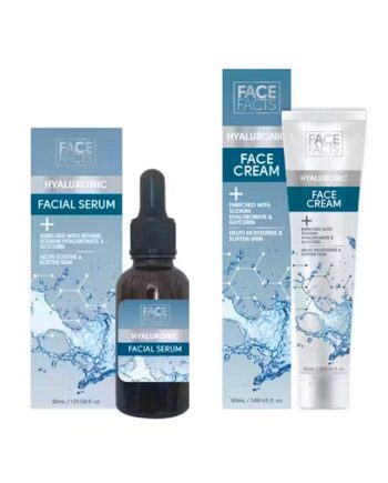 Hyaluronsyre Ansigtsserum & Creme fra Face Facts