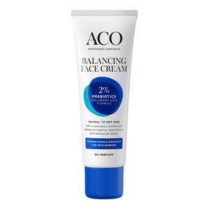 ACO Balancing Ansigtscreme – Fugtgivende til Normal/Tør Hud