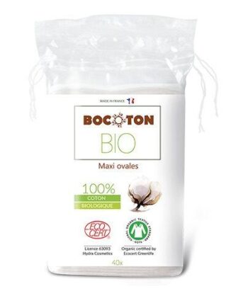 Bocoton Bio Maxi Ovale Vatrondeller i Økologisk Bomuld