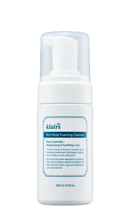Klairs Rich Moist Foaming Cleanser 100 - Klairs Pureskin - 8809115025487
