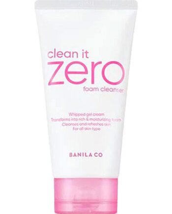 Banila Clean Zero Foam Cleanser 150 - Banila Co Pureskin  - 8809560220062