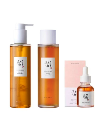 Beauty Joseon Ginseng Cleansing Oil Essence Water & Revive Serum Ginseng Snail Mucin 210 150 - Pureskin  - 8809738315866