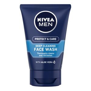 Nivea Men Protect & Care Deep Cleaning Face Wash 100 - Nivea Pureskin  - 4005808227778