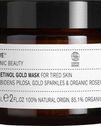 Evolve Organic Beauty Bio Retinol Gold Mask - Pureskin  - 5060200047705