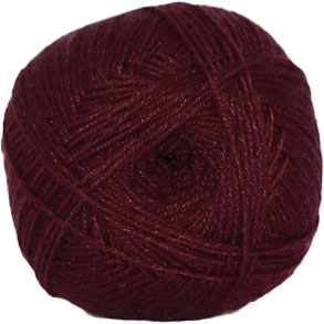Aloe Vera Strømpegarn Hjertegarn 1522 Vinrød - Pureskin  - 5706382031179