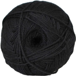 Sort Aloe Vera Strømpegarn Hjertegarn 500 - Pureskin