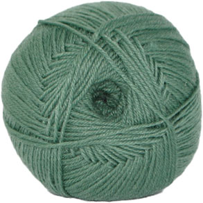 Grøn Aloe Vera Strømpegarn Hjertegarn 5635 Mørk Pastel - Pureskin  - 5706382028292