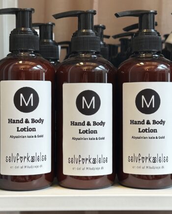 Hand & Body Lotion Abyssinian Kale & Gold 250ml - Pureskin