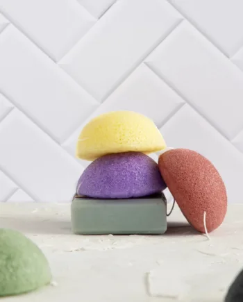 Chamarrel Kojac Svamp Til Ansigtet Naturlig & Skånsom Håndsæbe Chamarrel Studiobuus - Chamarrel Pureskin