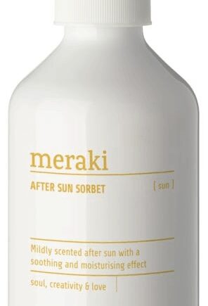 Hvid After Sun Sorbet Meraki Mildly Scented Solpleje 275 - Meraki Pureskin  - 5707644718654