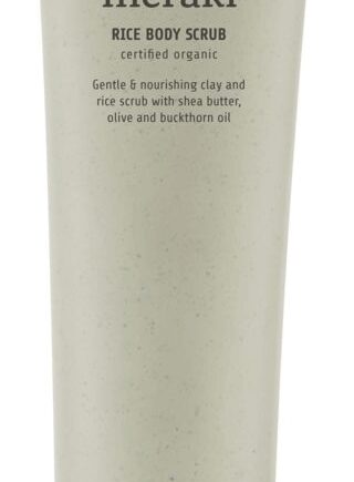 Grålig Gul Bodyscrub Kropsskrub Meraki Rice 150 Skånsom Riseksfoliering Med Sheasmør & Havtornolie - Meraki Pureskin  - 5707644528376