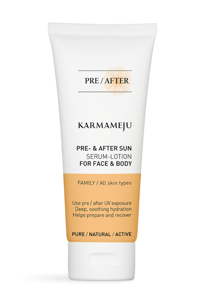 Karmameju Aftersun Serum Lotion Travel Size 100 - Karmameju Pureskin - 5710334015926