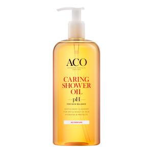Aco Caring Shower Oil Parfumefri 400 - Aco Pureskin  - 7319861019568