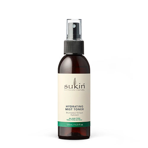 Vegansksukin Mist Toner Hydrating - Sukin Pureskin - 9327693000355
