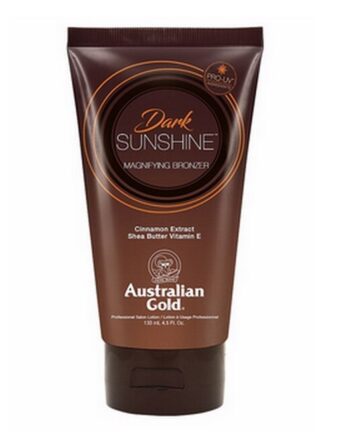 Brun (Brown), G Australian Gold Sunshine Dark Magnifying Bronzer Lotion 133 - Australian Gold Pureskin  - 0895531010174