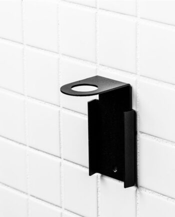 Sort Badeanstalten Vægbeslag Til Håndsprit Sæbe - Badeanstalten Pureskin  - 6704989610056