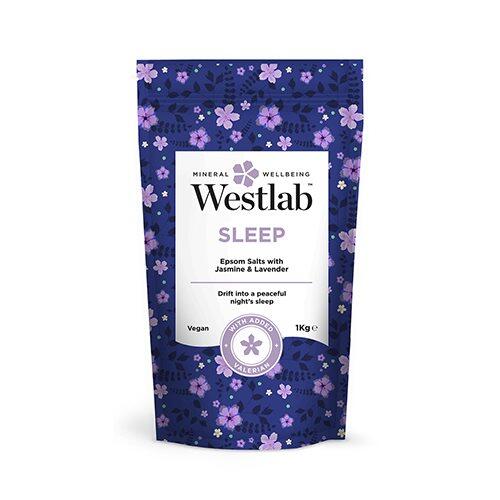 Westlab Badesalt Sleep 1kg - Westlab Pureskin - 5060209111223