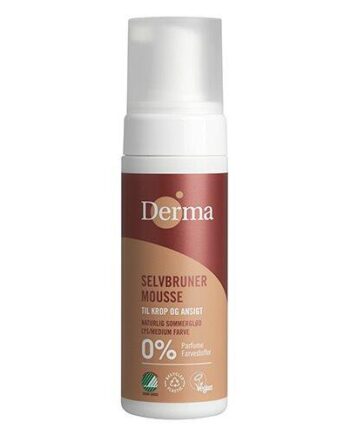 Derma Selvbruner Mousse 150ml - Derma Pureskin  - 5709954036626