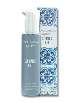 Blå (Blue) Dolce & Gabbana Light Blue Summer Gel Homme 150 - Pureskin  - 3423473110651