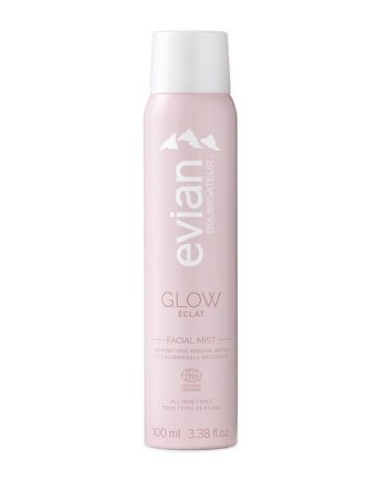 Pink Evian Facial Mist Glow 100 - Evian Pureskin  - 3468081500814