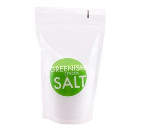Grøn Greenish Epsom Salt 225 - Epsom Pureskin  - 5700002128911
