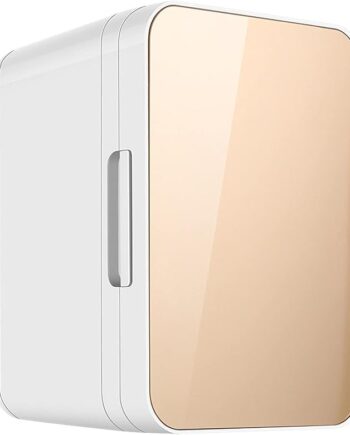 Guld Mini Køleskab Perfekt Til Drikkevarer Hudpleje - We Do Better Pureskin